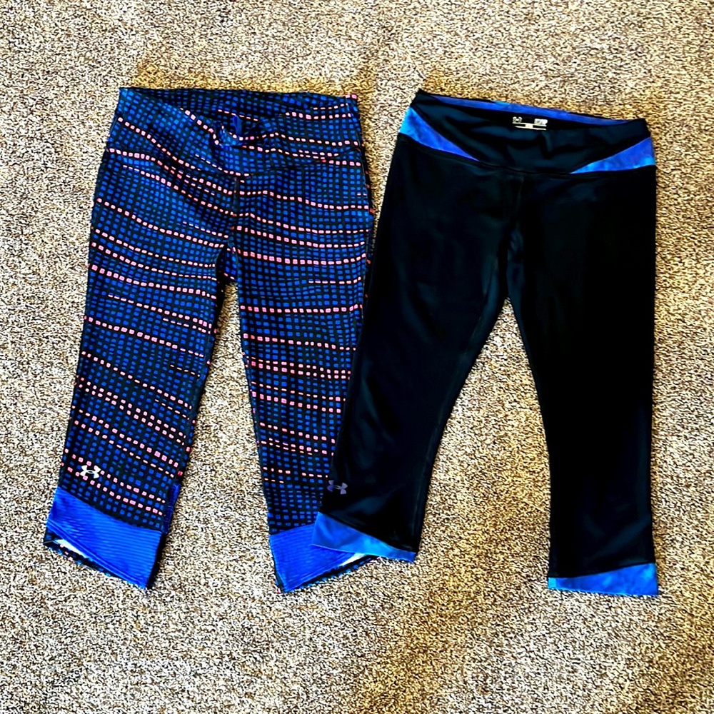Women’s Under Armour leggings size small 2pc.lot